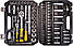 Набір ключів і насадок торцевих crv 1/4" і 1/2" 94шт Mastertool 78-5094, фото 4