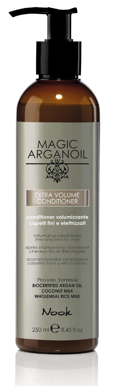 Кондиціонер для об'єму тонкого й ослабленого волосся Nook Magic Arganoil Extra Volume 250 мл