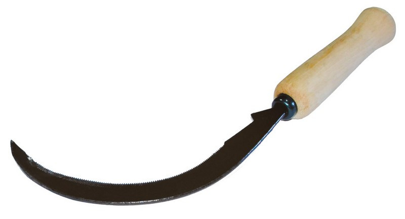 Серп "жнець" 300мм рейкова сталь Mastertool 92-0668, фото 1