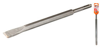 Стамеска плоска GRANITE SDS-PLUS 14х250х20мм з побідитовою напайкою 1-21-250 |Стамеска плоская GRANITE SDS-PLUS 14х250х20мм с