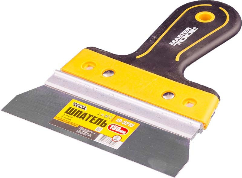 Шпатель al-profi 150х35мм tpr ручка Mastertool 19-5215, фото 1