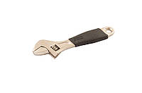 Ключ разводной 150мм 0-20мм с обрезиненной ручкой Mastertool 76-0121
