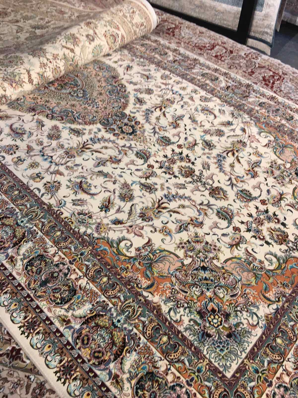 ІРАНСЬКИЙ КИЛИМ Q 1007 CREAM, фото 1