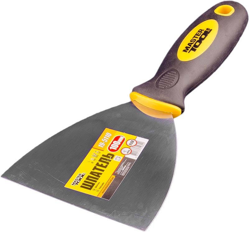Шпатель flex 100мм tpr ручка Mastertool 19-5110, фото 1