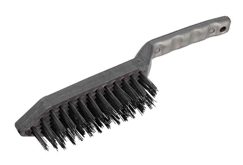 Щітка дротова 6-рядна з пластиковою ручкою Mastertool 14-5506