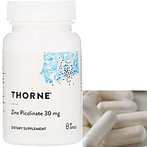 Цинк picolinate Zinc Picolinate 30 mg 60 капсул, фото 3