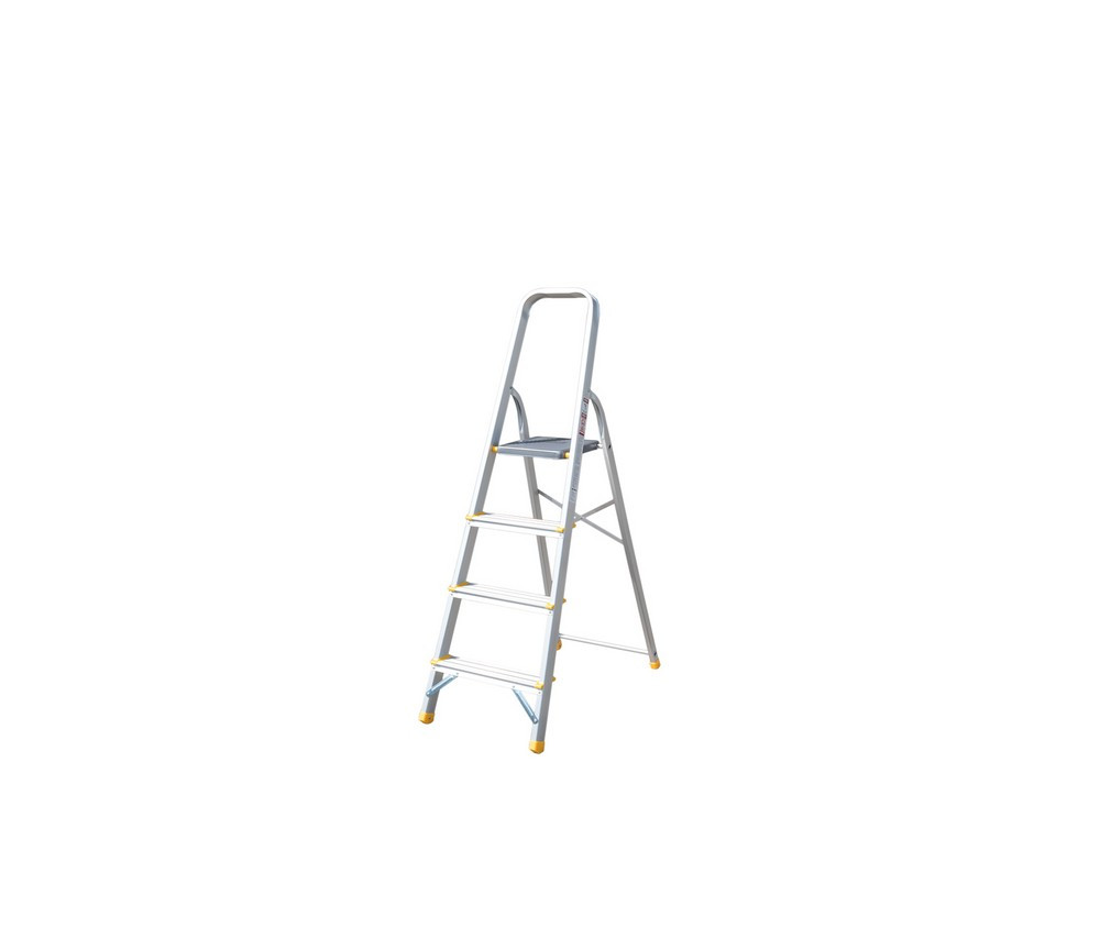 Стрем'янка алюмінієва 4 сходинки h=850мм max 150 кг Mastertool 79-1104, фото 1