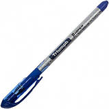 Ручка олійна Hiper Triumph синій 0.7 мм (HO-195 BLUE), фото 3