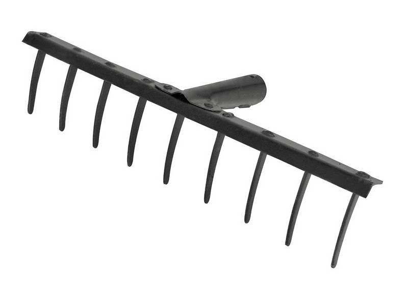 Граблі металеві 9 зубів 390х90мм Mastertool 14-6205, фото 1