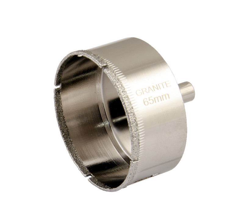 Свердло трубчасте GRANITE з алмазним напиленням для скла та плитки 65мм 2-01-265 |Сверло трубчатое GRANITE с алмазным напылением, фото 1