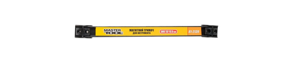 Тримач магнітний для інструменту 12 кг 305х23х12.5мм Mastertool 81-2139
