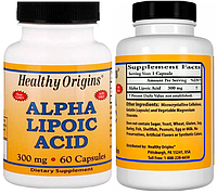 Альфа-липоевая кислота Healthy Origins Alpha Lipoic Acid 300 mg 60 капс