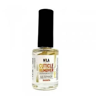 Ремувер для видалення кутикули лужний Nila Cuticle Remover 10мл. ваніль