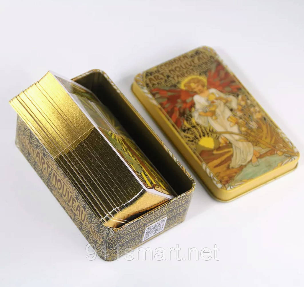 Карти таро Золоте Таро Ар Нуво (Golden Art Nouveau tarot).