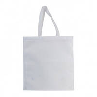Еко сумка біла спанбонд 36х0х40 см (можливо нанесення лого)