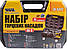 Набір насадок торцевих crv 1/4"-1/2" тріскачка 72т 72шт кейс Mastertool 78-5072, фото 3