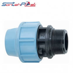 Муфта затискна з зовнішньою різьбою МРН Ф40*1