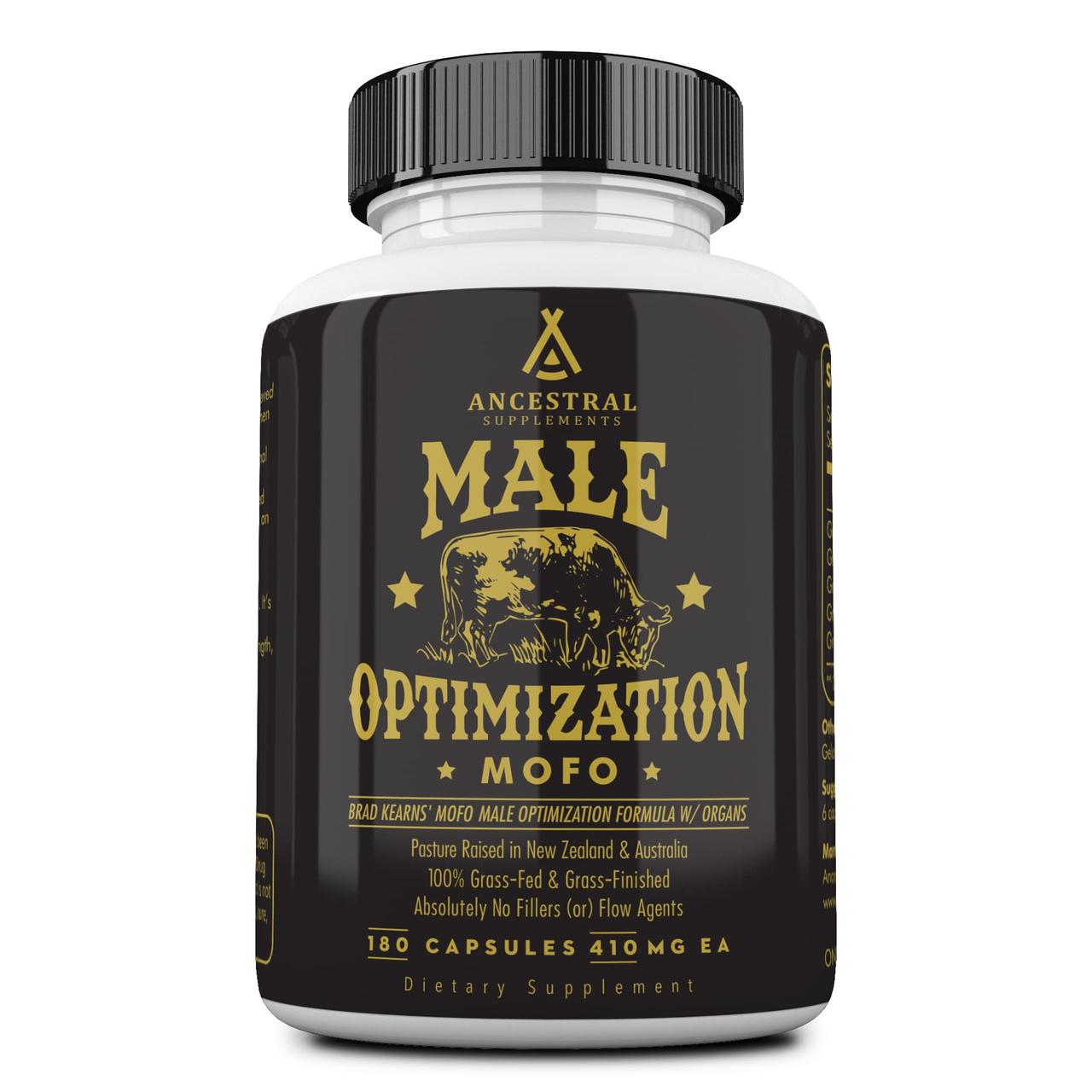 Ancestral Supplements Male Optimization Formula / Оптимізація чоловічого здоров'я 180 капсул