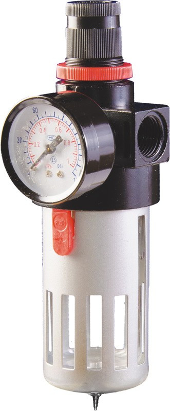 Фільтр повітряний + редуктор металевий 1/2" Mastertool 81-8553