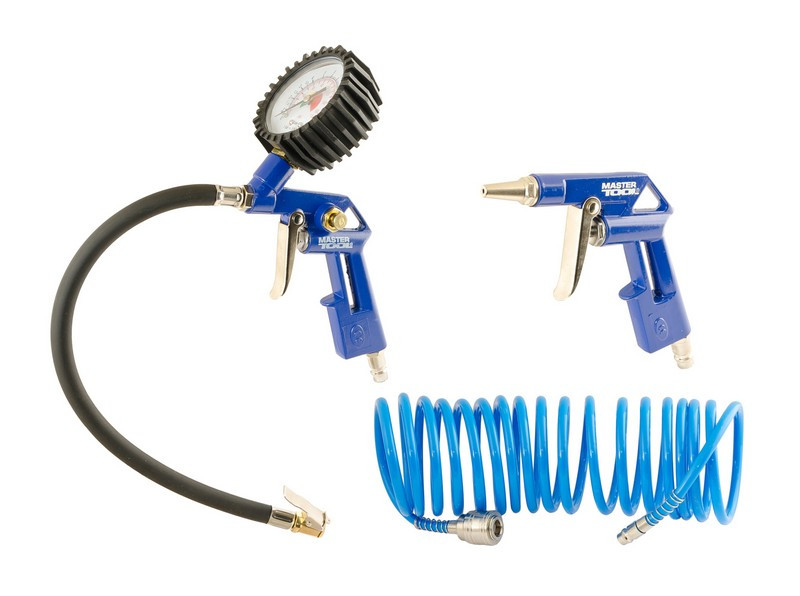 Набір пневмоінструменту 3шт kit Mastertool 81-8737