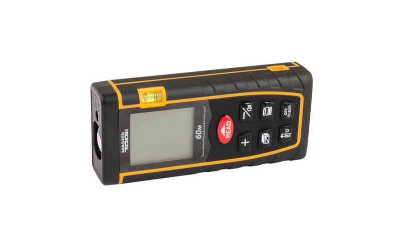 Далекомір лазерний 0.05-60м 2 мм/м чохол Mastertool 30-0960