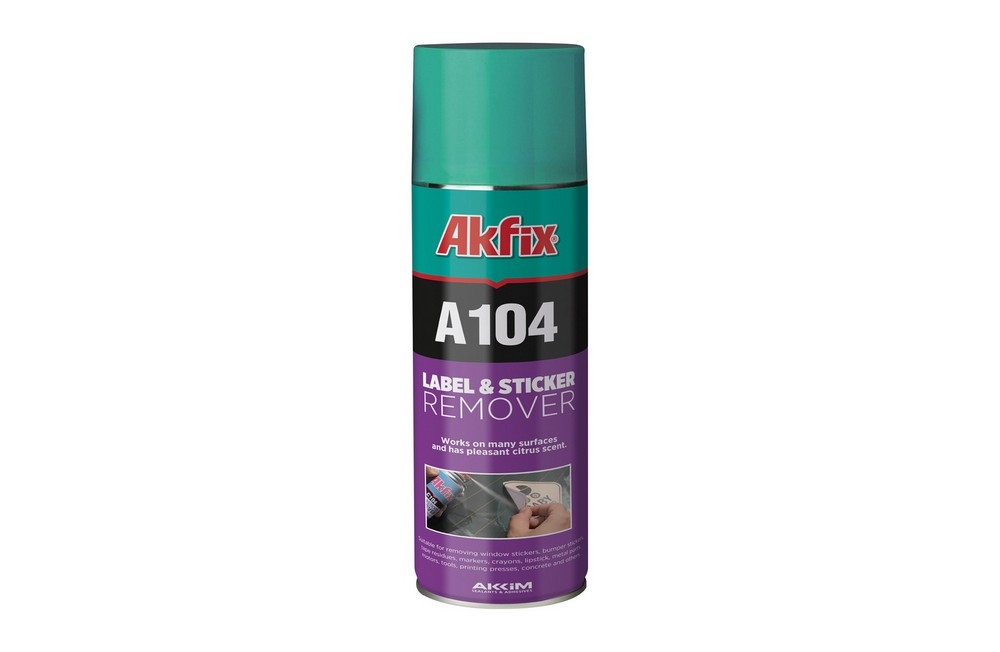 Спрей для удаления наклеек и этикеток AKFIX A104 Label Remover 200 мл ...