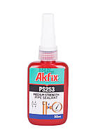 Герметик трубный анаэробный резьбовой средней прочности AKFIX 50 мл PS253 |Герметик трубний анаеробний