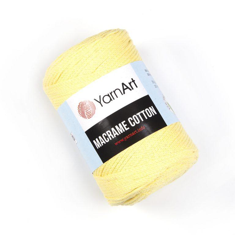 YarnArt Macrame Cotton 754 лимон