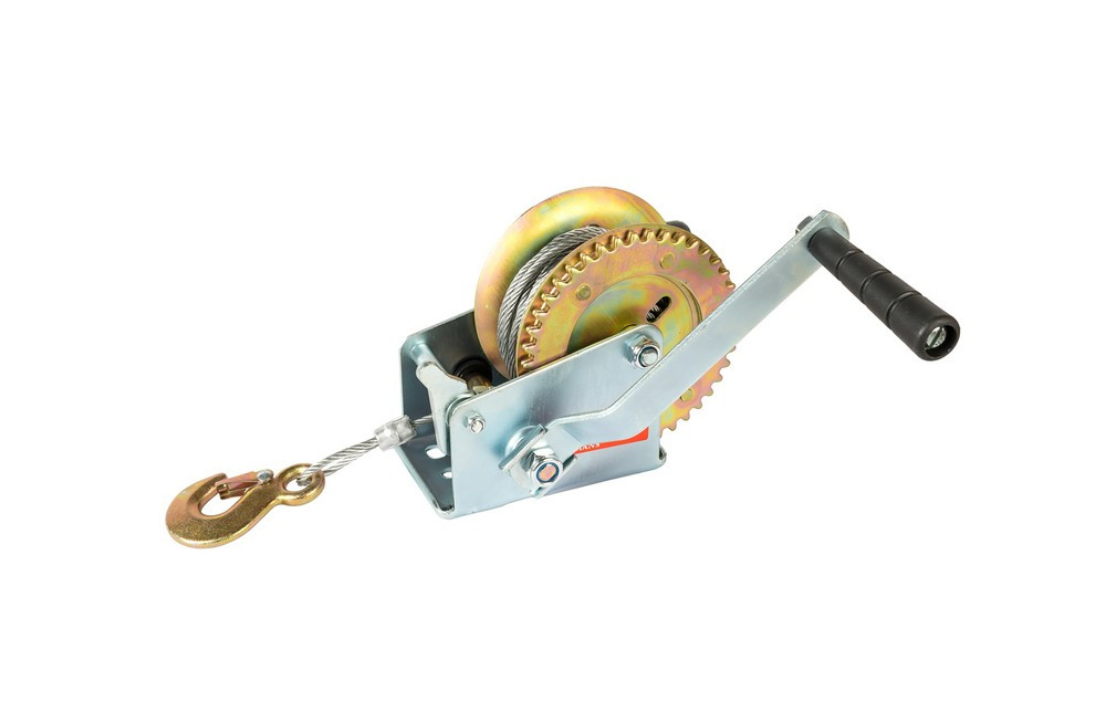 Лебідка барабанна 454 кг трос 10м Mastertool 86-8145