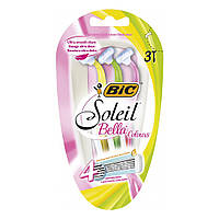 Набор бритв без сменных картриджей BIC Soleil Bella Colours 3 шт (3086123468283)