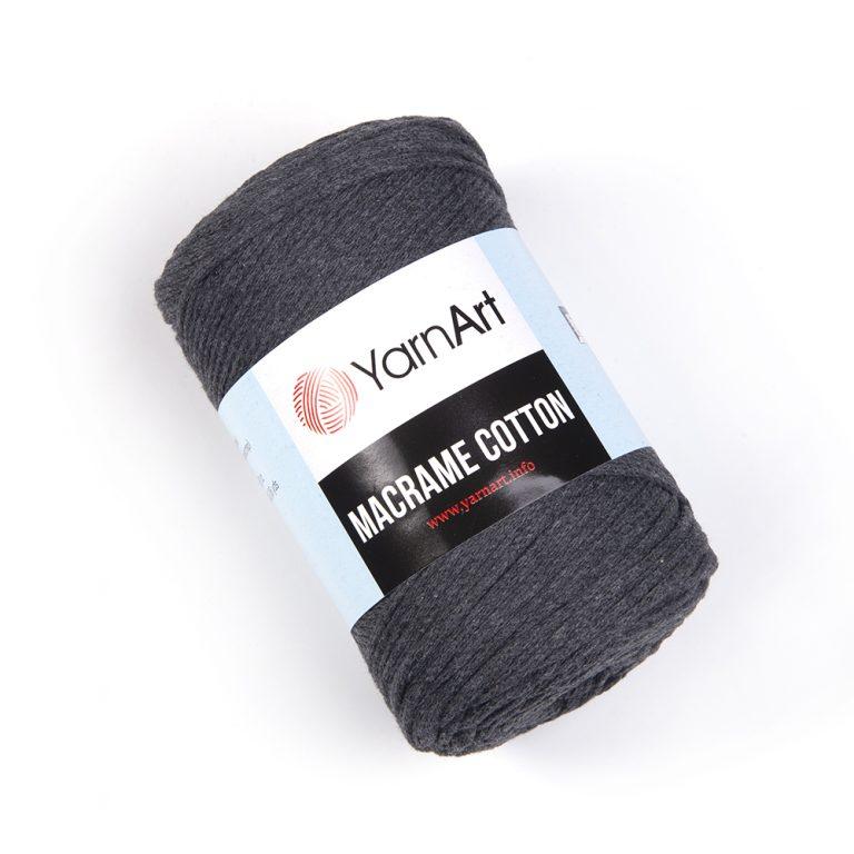 YarnArt Macrame Cotton 758 вугільно-сірий