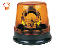 TR504 Маячок проблисковий помаранчевий 12v (розмір XXL, велика лінза) підвищена видимість