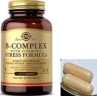 Комплекс витаминов группы Б + С Солгар Solgar B-Complex with Vitamin C Stress Formula 100 таб