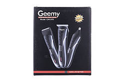 Електробритва 3 в 1 з насадкою для стриження та тримером Geemy GM-593