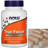 Формула для концентрации внимания Now Foods True Focus 90 капсул
