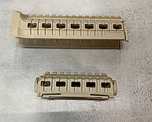 Цівка на АК 47/74 DLG TACTICAL (DLG-099-beige) полімерна, колір Койот, 2 планки picatinny з кріпленням M-LOK, фото 5