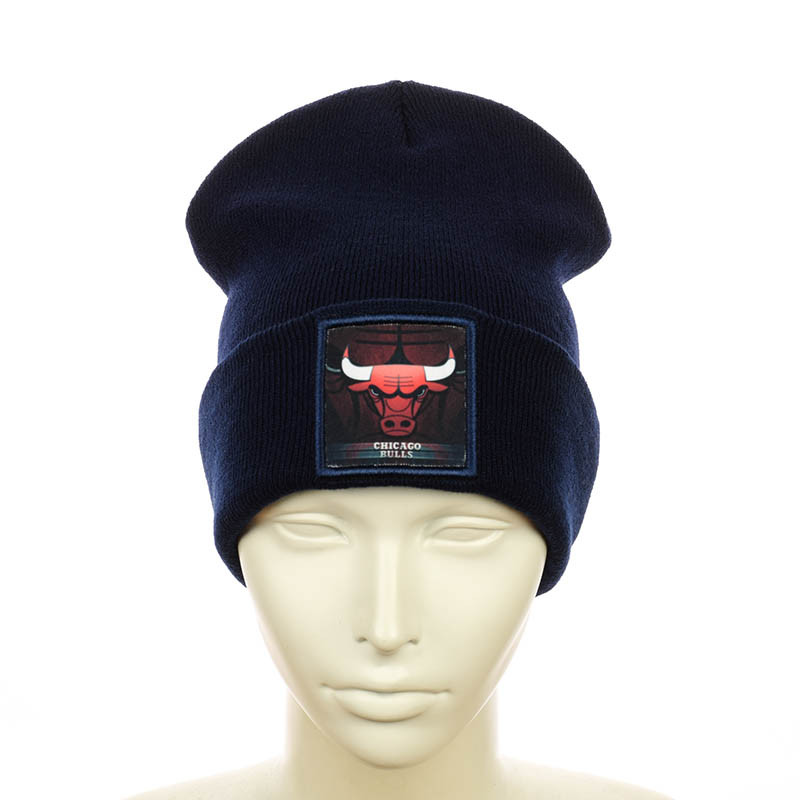 Шапка з нашивкою "Chicago Bulls" темно-синій