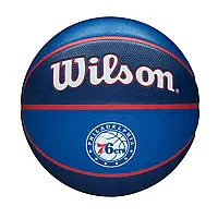 Баскетбольный мяч Wilson NBA Team Tribute Philadelphia 76ers 295 р. 7 (WTB1300XBPHI)