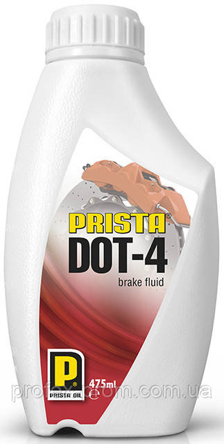 Гальмівна рідина Prista DOT-4 0,475л (шт.)