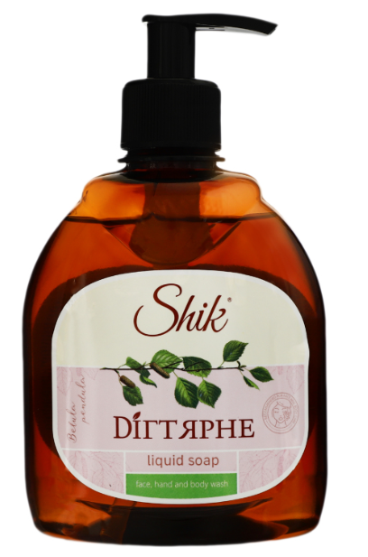 Рідке мило Shik "Дігтярне" (300мл.)