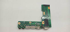 Плата VGA USB AUDIO HDMI для Asus K52DR 60-NZII01000-B01