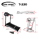 Бігова доріжка T USA-330 King Sport + Супер якість!, фото 7