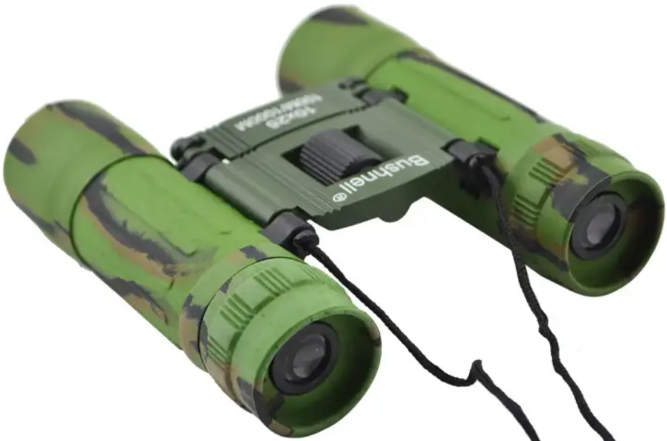 Бінокль для спостереження Bushnell ARMY 10X25/Бінокль для туризм