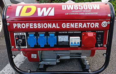 Бензиновий генератор DW8500W однофазний 2.5 кВт, фото 1