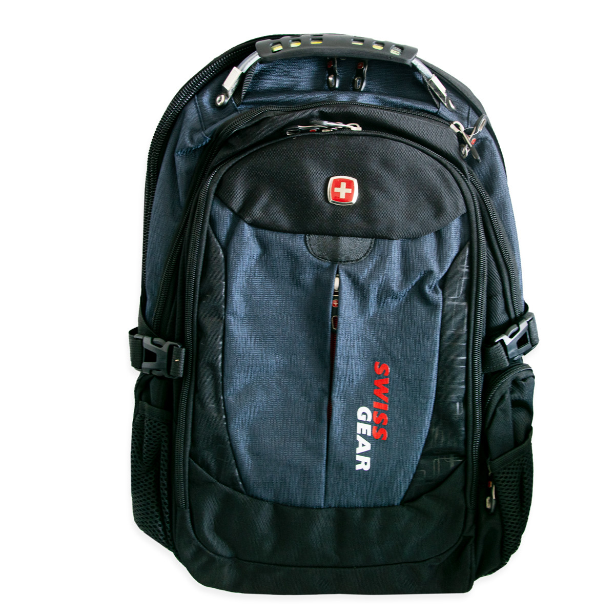 Большой рюкзак для путешествий "6928" Сине-черный, городской рюкзак мужской 35 л (рюкзак чоловічий) (TS) - фото 5 - id-p1658114644