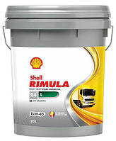 Олива Shell Rimula R4L 15W/40 20л (л.)