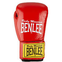 Боксерские перчатки BENLEE Fighter 12 ун. (194006/2514) Красный/Черный