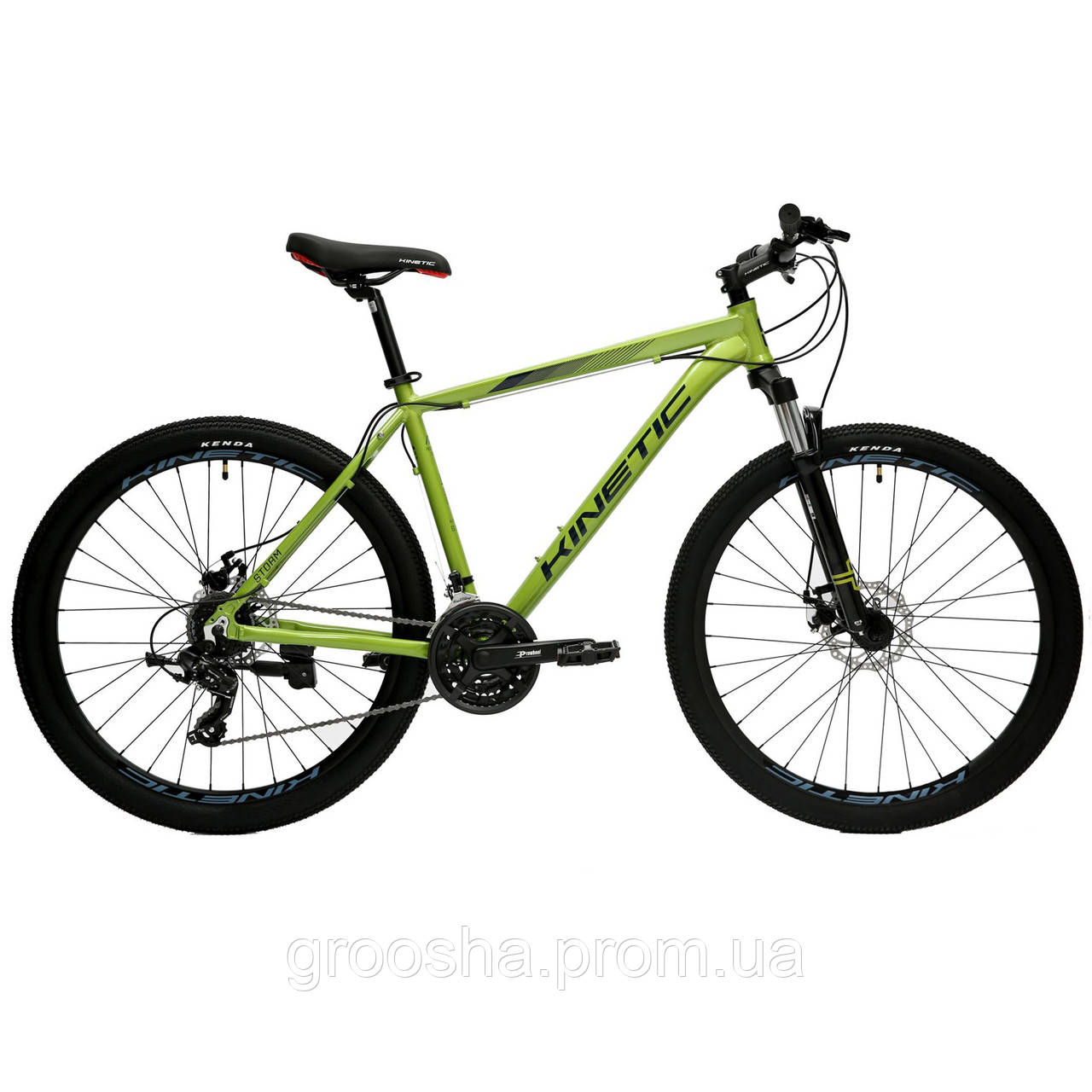 Велосипед 27,5#34; Kinetic Storm 2023 17#34; Салатовый 23-138 — Купить ...
