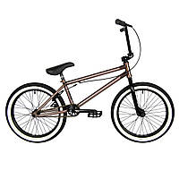 Велосипед 20 Kench BMX Pro Chr-Mo 2021 коричневый 21-168