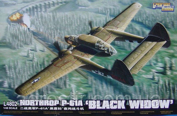 P-61A Black Widow 1/48 Great Wall Hobby .L4802, фото 1